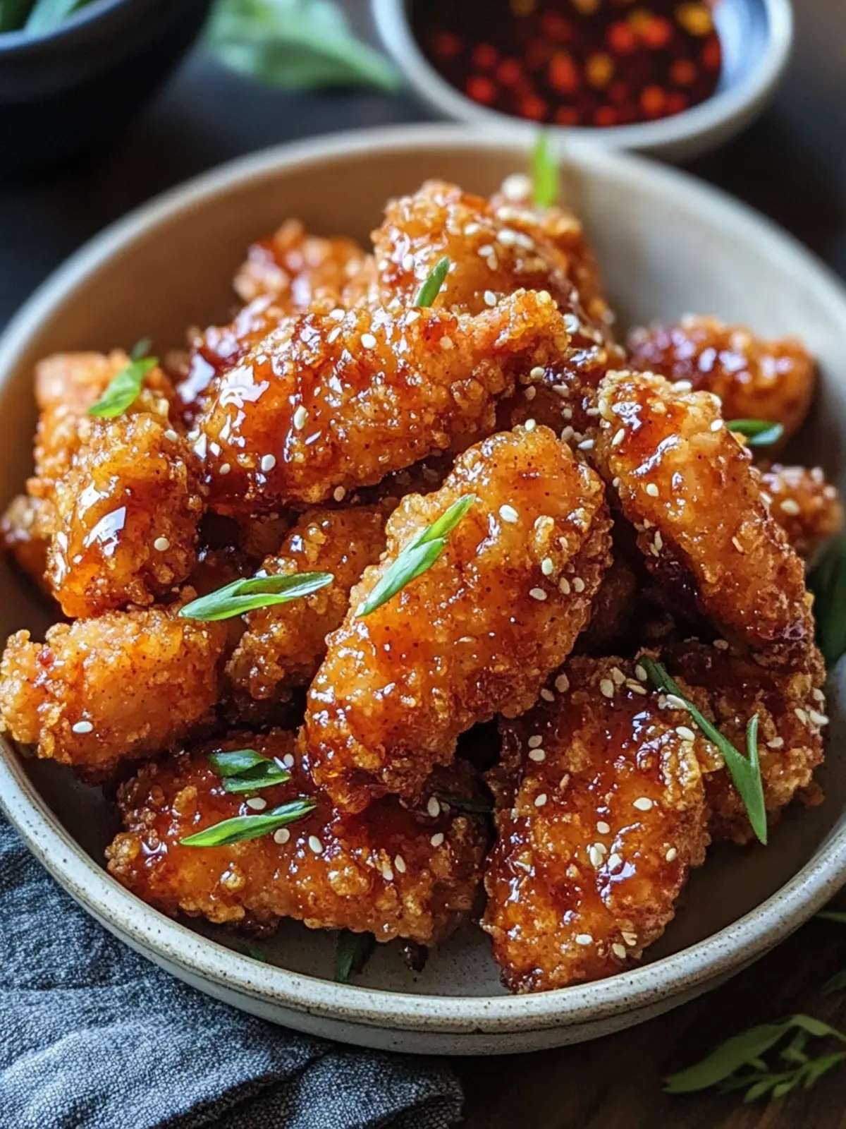 Baked Crunchy Hot Honey Chicken that's Sure to Impress! 3 Baked Crunchy Hot Honey Chicken