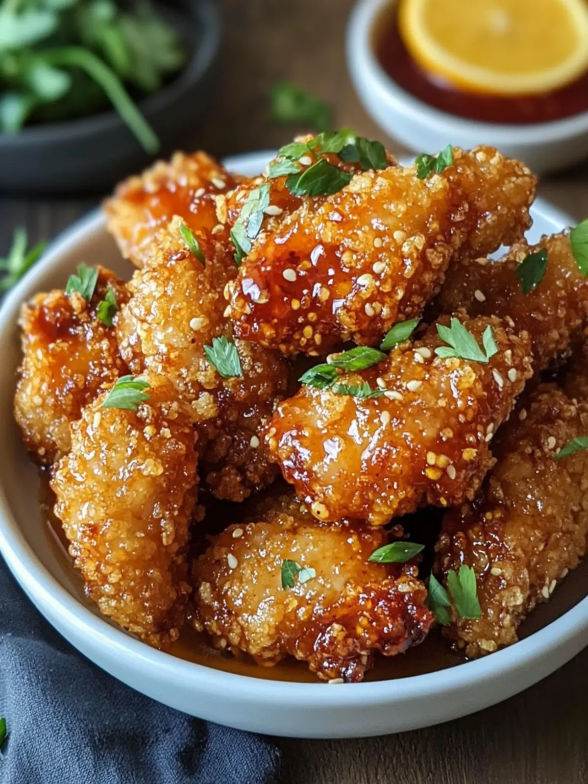 Baked Crunchy Hot Honey Chicken that's Sure to Impress! 5 Baked Crunchy Hot Honey Chicken