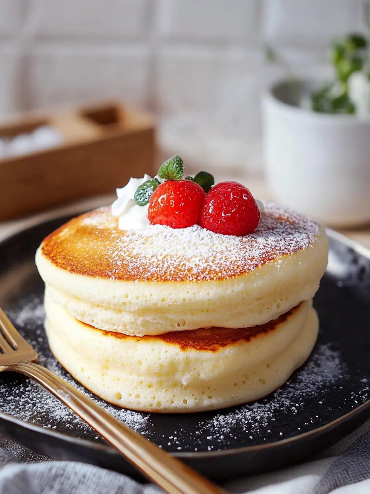 Fluffy Japanese Soufflé Pancakes: A Cloud-like Breakfast Bliss 3 Fluffy Japanese Soufflé Pancakes