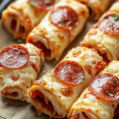 Savory Cheesy Pepperoni Pizza Roll-Ups for Quick Snack Bliss 9 Savory Cheesy Pepperoni Pizza Roll Ups for Quick Snacks