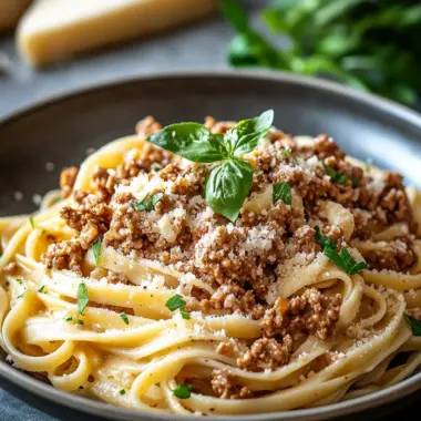 Creamy White Bolognese Sauce for Comforting Dinners 10 White Bolognese Sauce