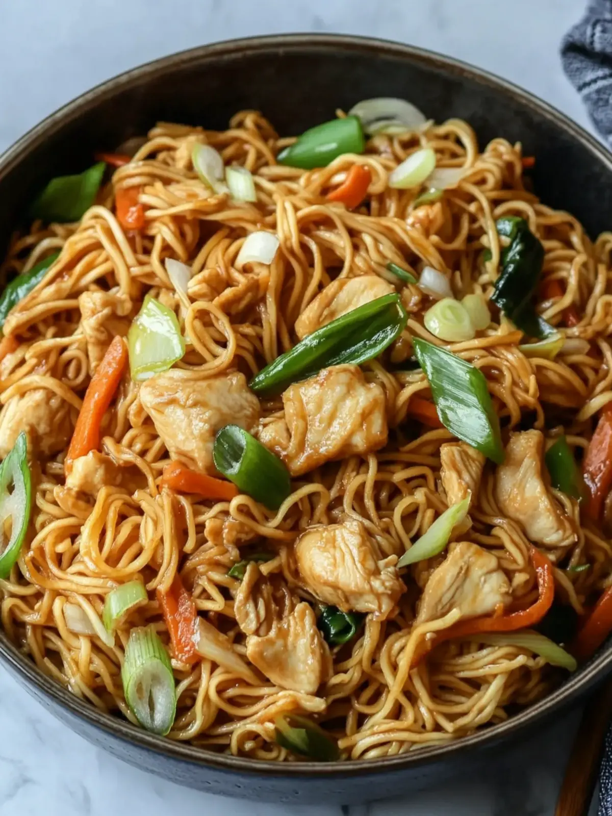 Savory Chicken Chow Mein: Your New Weeknight Favorite! 4 Chicken Chow Mein (鸡肉炒面)