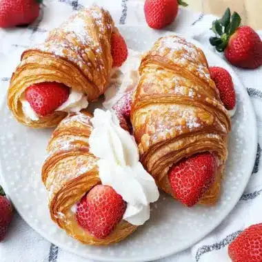 Sweet Strawberries and Cream Croissants for a Perfect Summer Indulgence 10 Strawberries and Cream Croissants