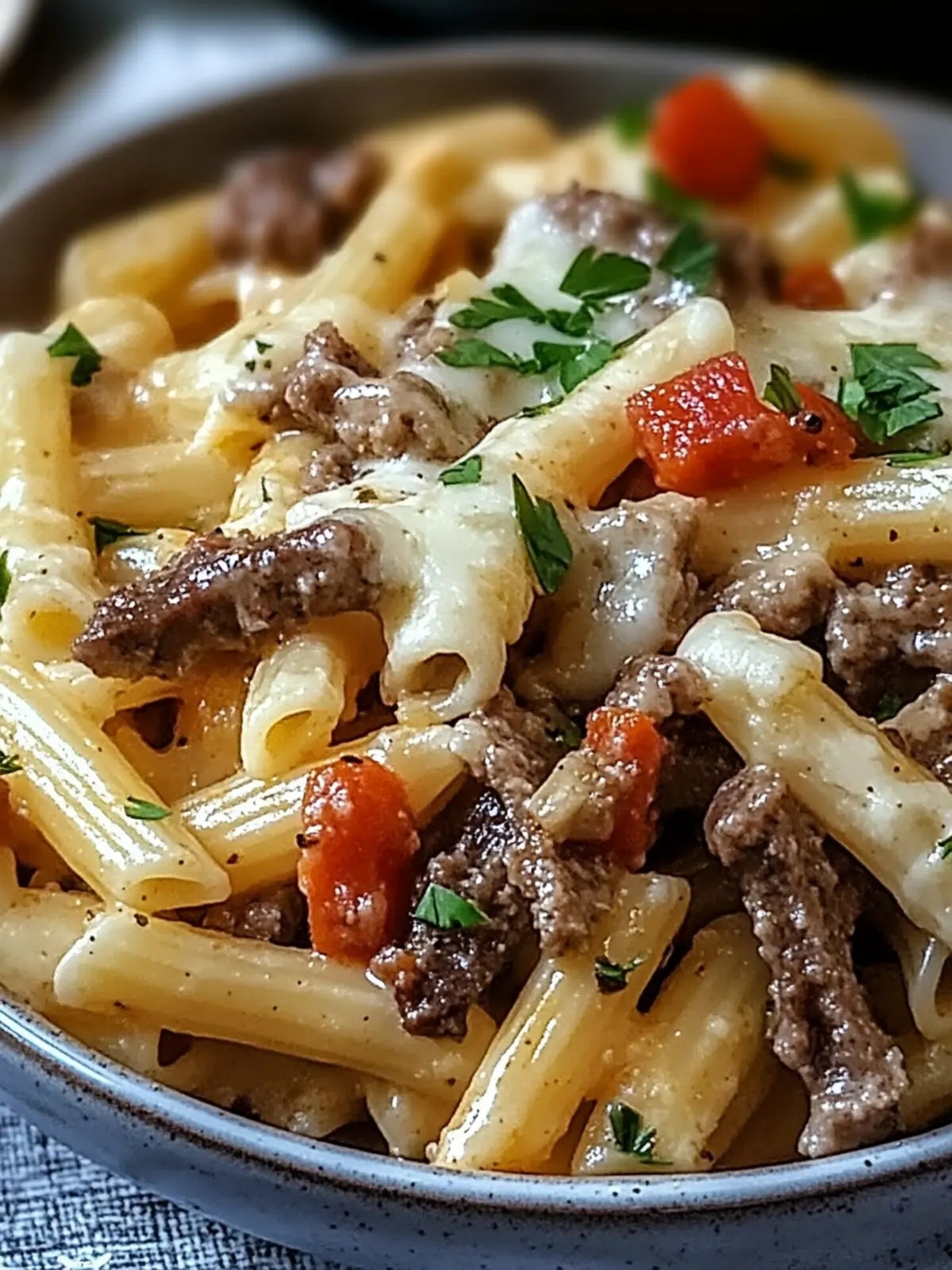 Creamy Philly Cheesesteak Pasta That Everyone Will Love 3 Philly Cheesesteak Pasta