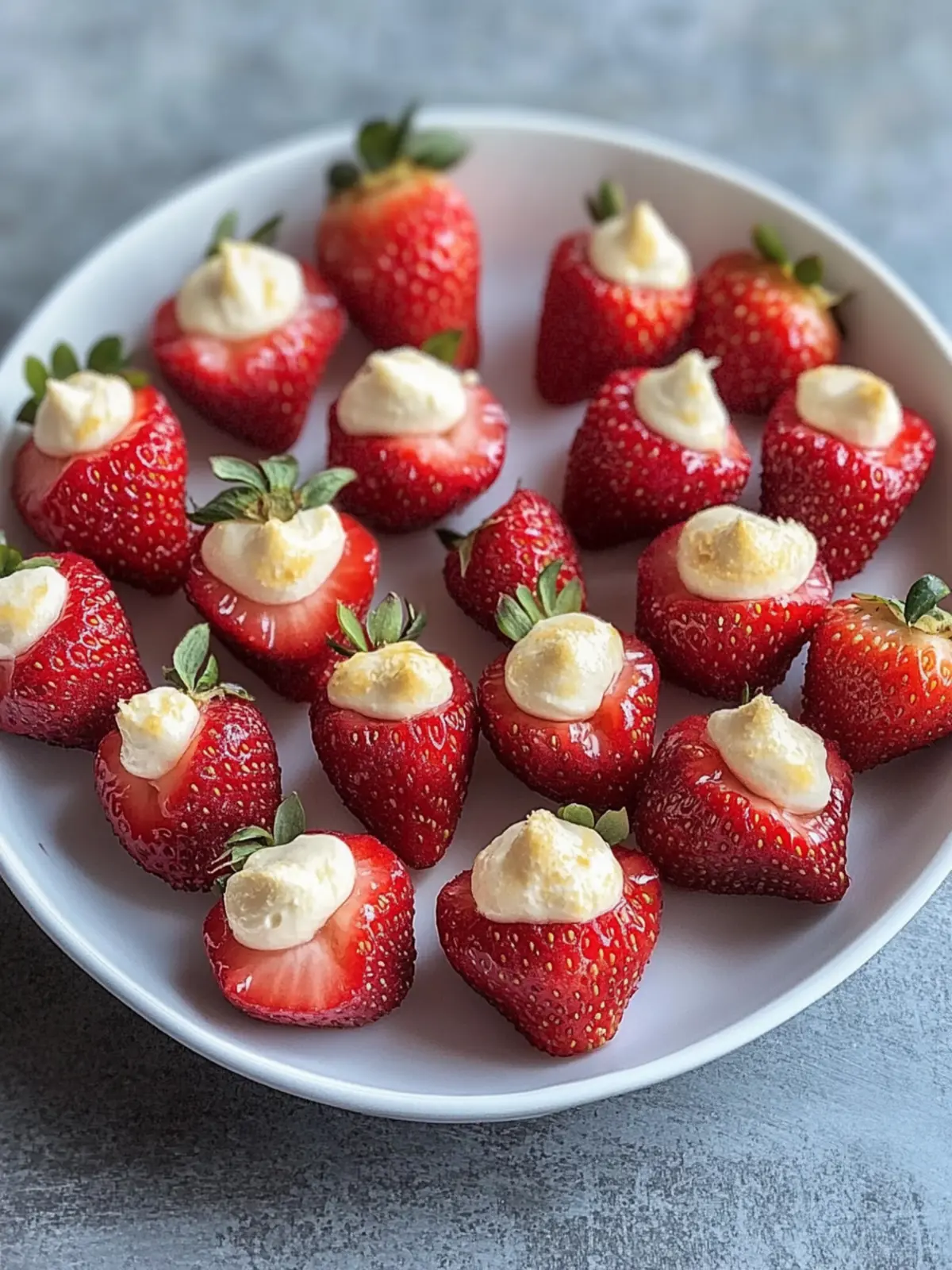 Deviled Strawberries: Easy Cheesecake Bites That Wow! 2 Deviled Strawberries