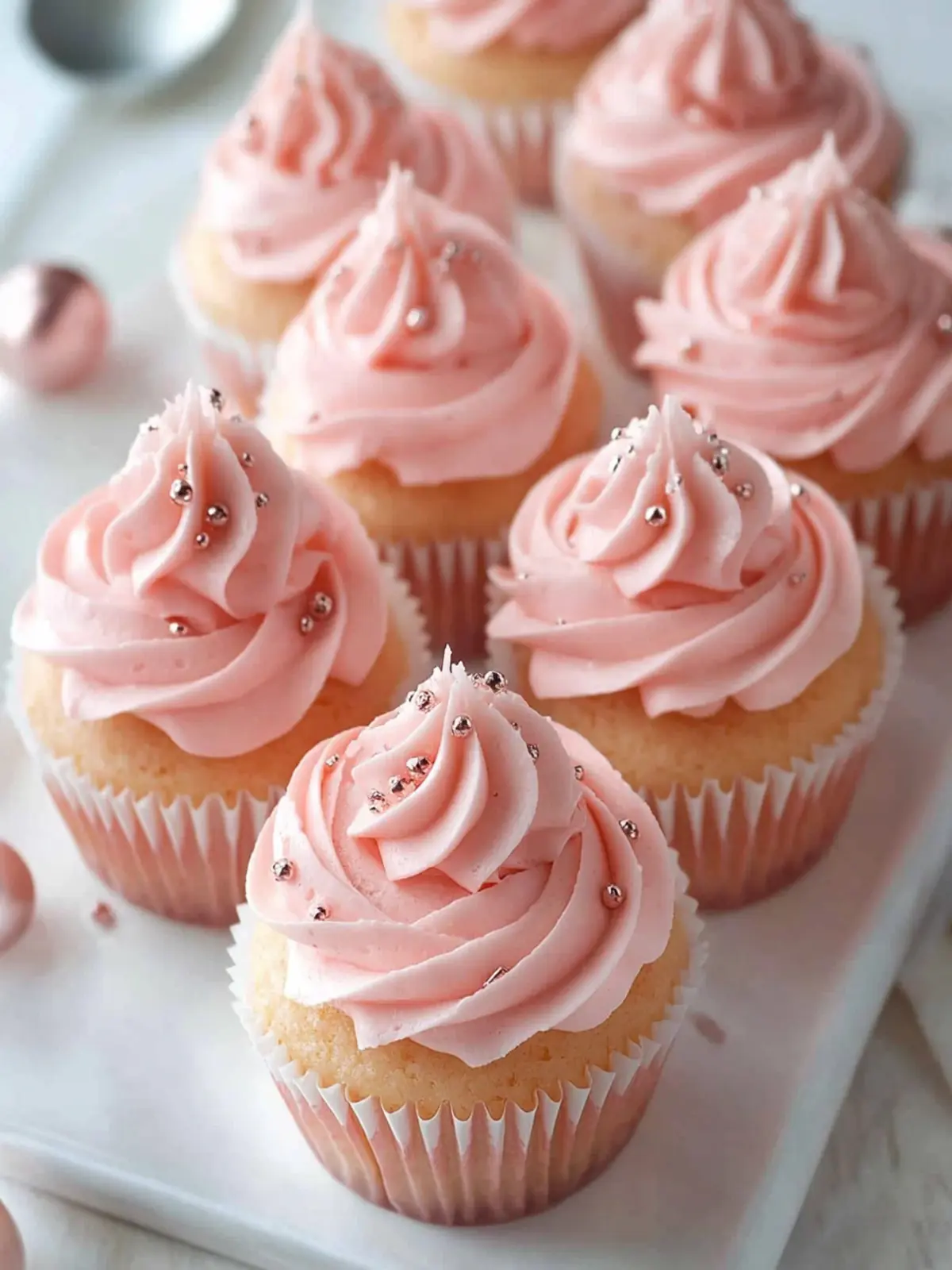 Delicious Pink Champagne Cupcakes for Every Celebration 2 Pink Champagne Cupcakes