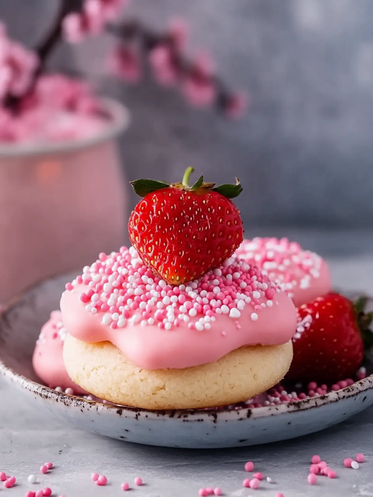 Strawberry Kiss Cookies – A Soft Valentine’s Delight to Love 5 Strawberry Kiss Cookies – Amazing Soft Valentine’s Delight