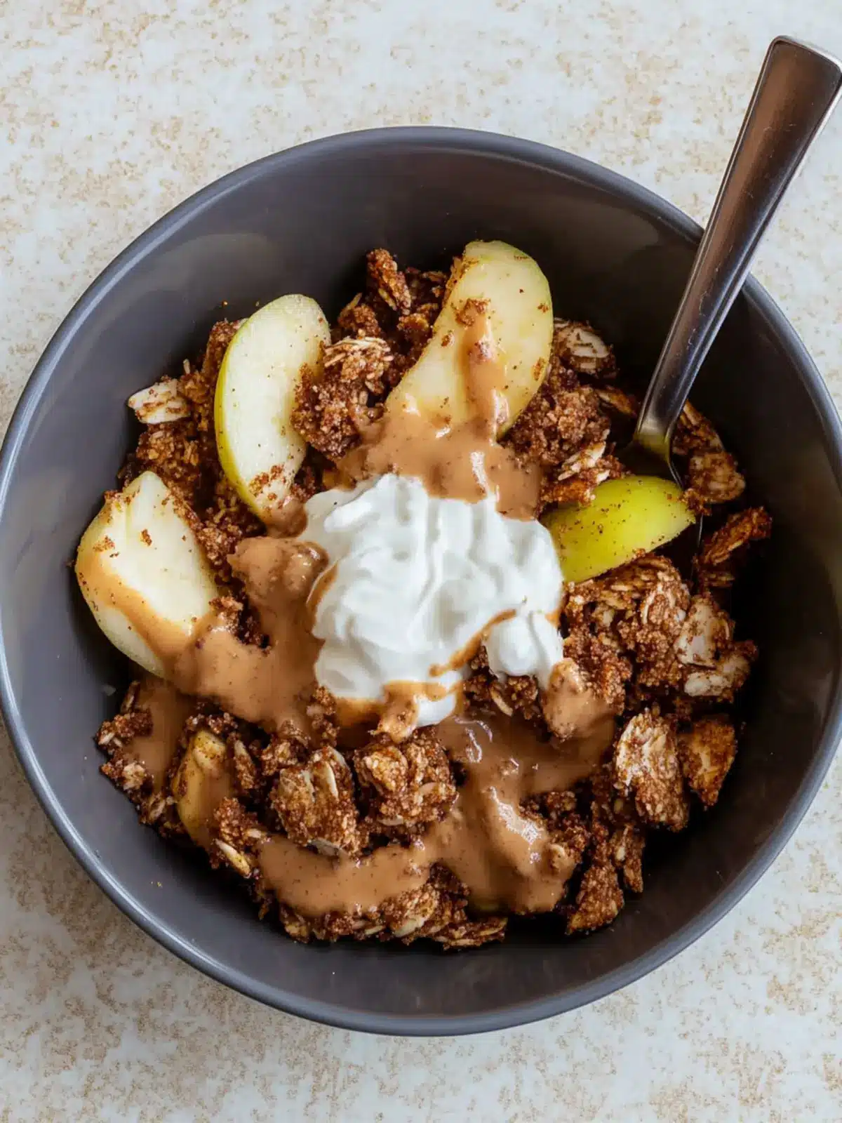 Whip Up a 10-Minute Healthy Stovetop Apple Crumble Today 2 10-Minute Healthy Stovetop Apple Crumble