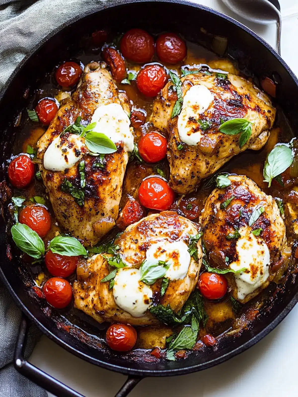 One Pan Balsamic Chicken: Easy, Flavor-Packed Dinner Delight 5 One Pan Balsamic Chicken