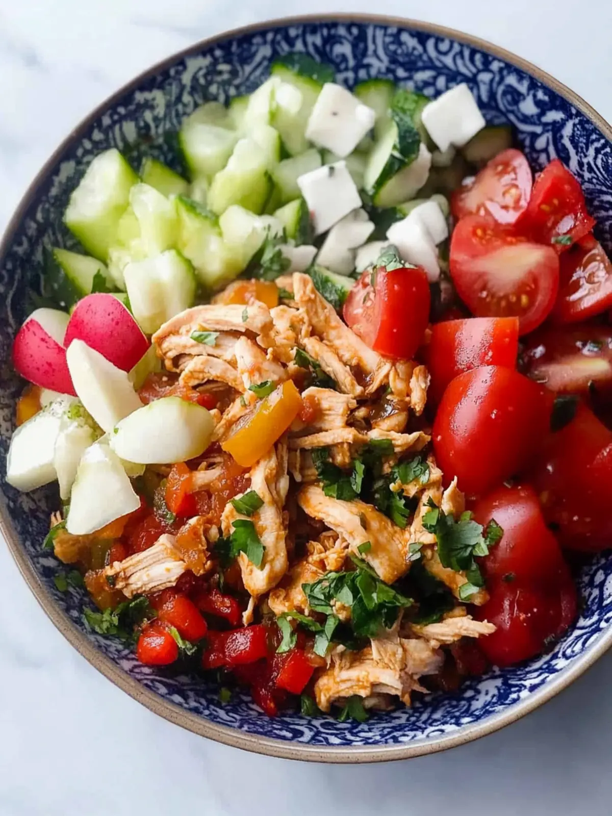 Leftover Chicken Gyros Bowls: Quick & Flavorful Mediterranean Delight 4 Leftover Chicken Gyros Bowls
