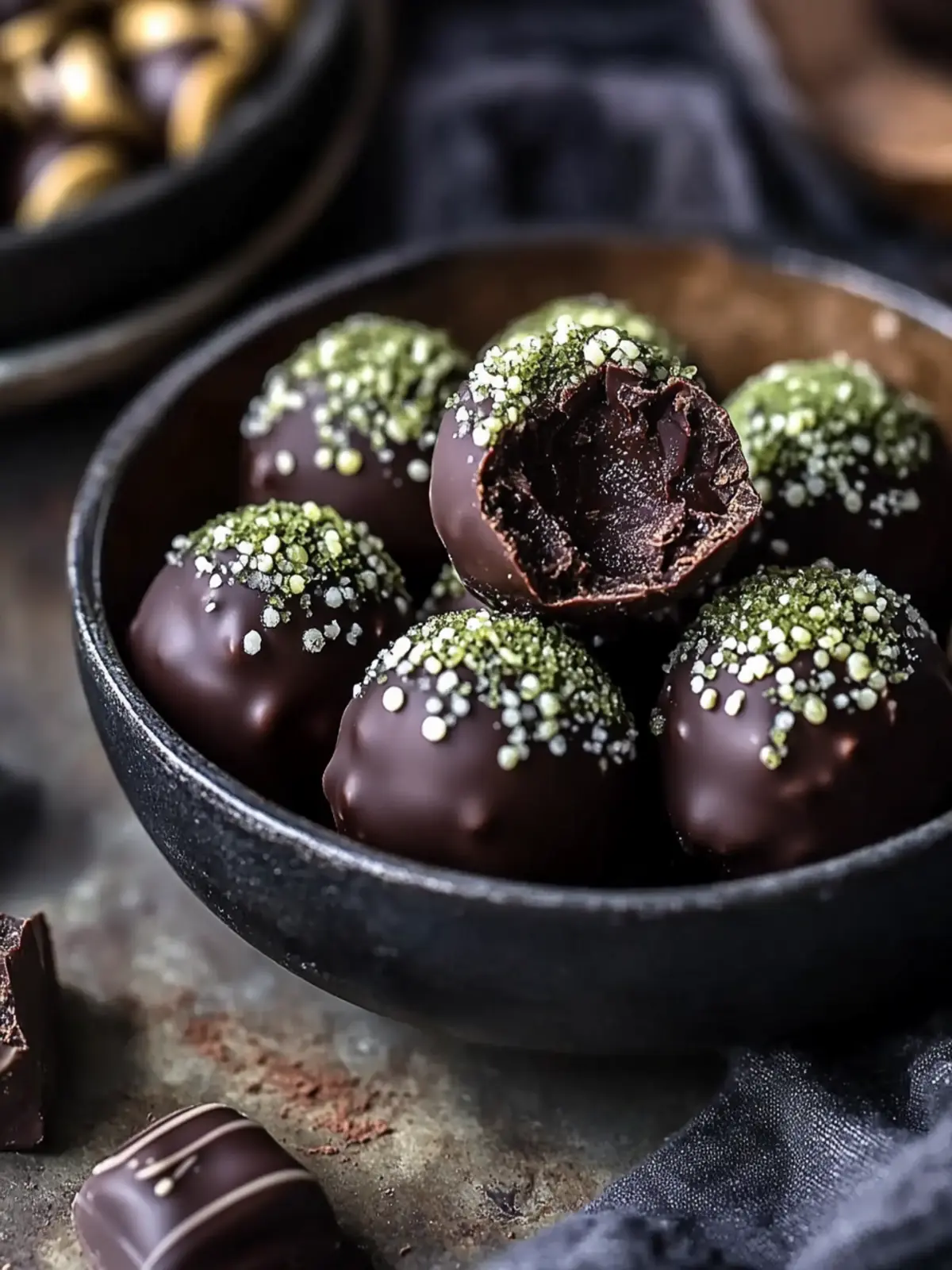 Indulge in Dubai Chocolate Balls with Pistachio Bliss 5 Dubai Chocolate Balls