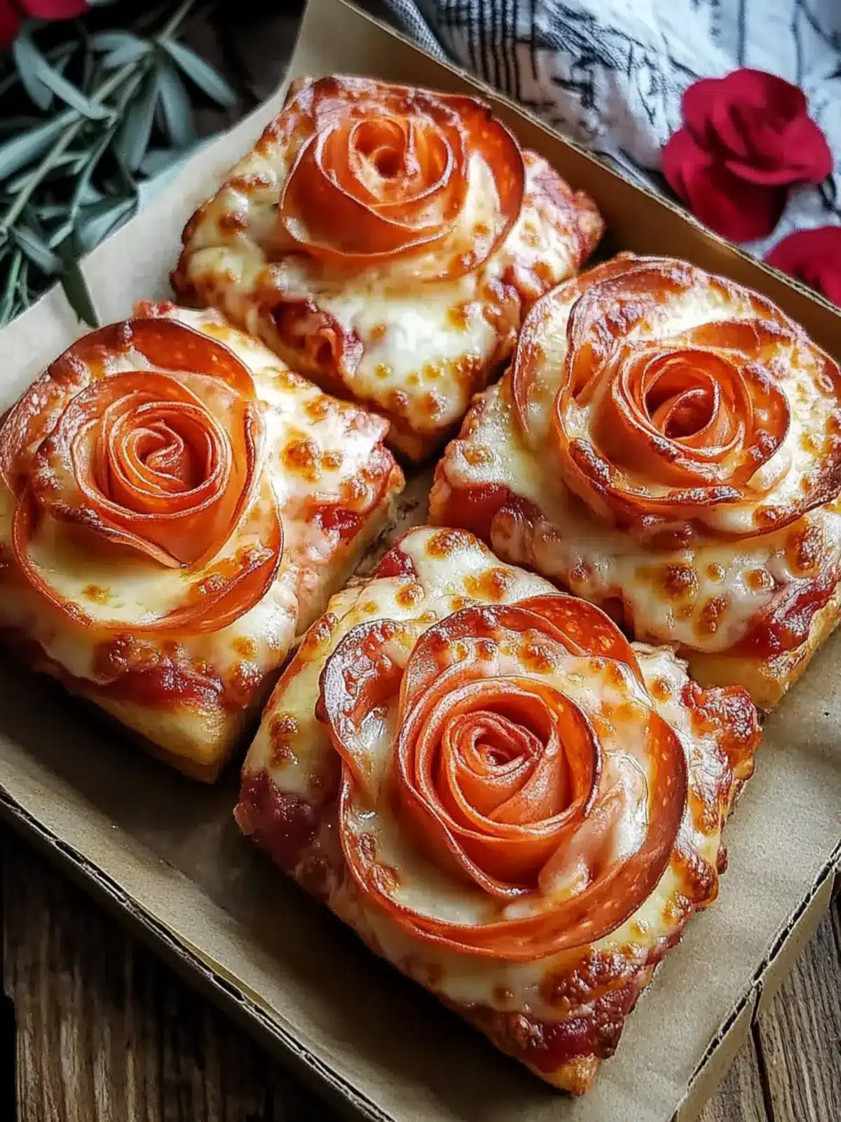 Delicious Pizza Roses for Valentine’s Day: A Loving Twist 5 Pizza Roses for Valentine’s Day