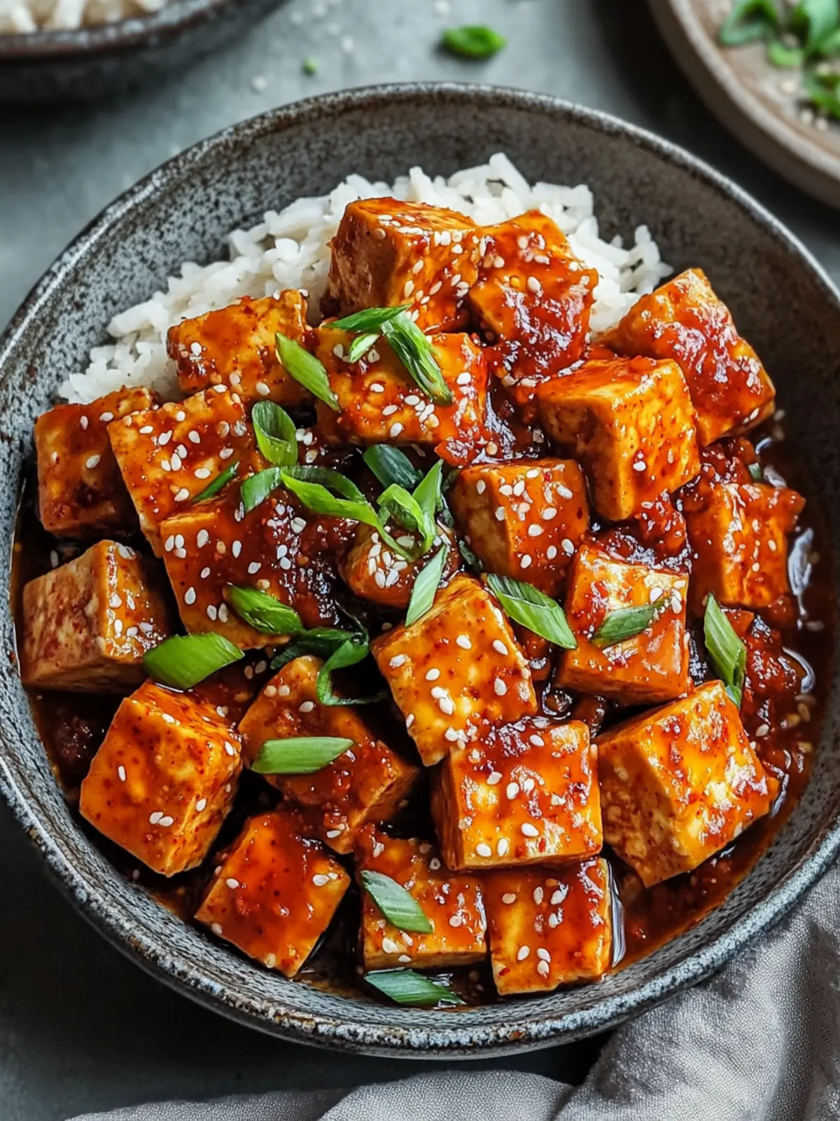 Spicy Gochujang Tomato Tofu: Your 16-Minute Vegan Wonder 4 Spicy Gochujang Tomato Tofu