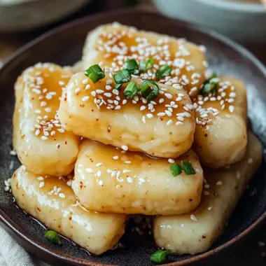 Sweet Soy Butter Korean Rice Cakes in 15 Minutes - Pure Joy 9 Sweet Soy Butter Korean Rice Cakes