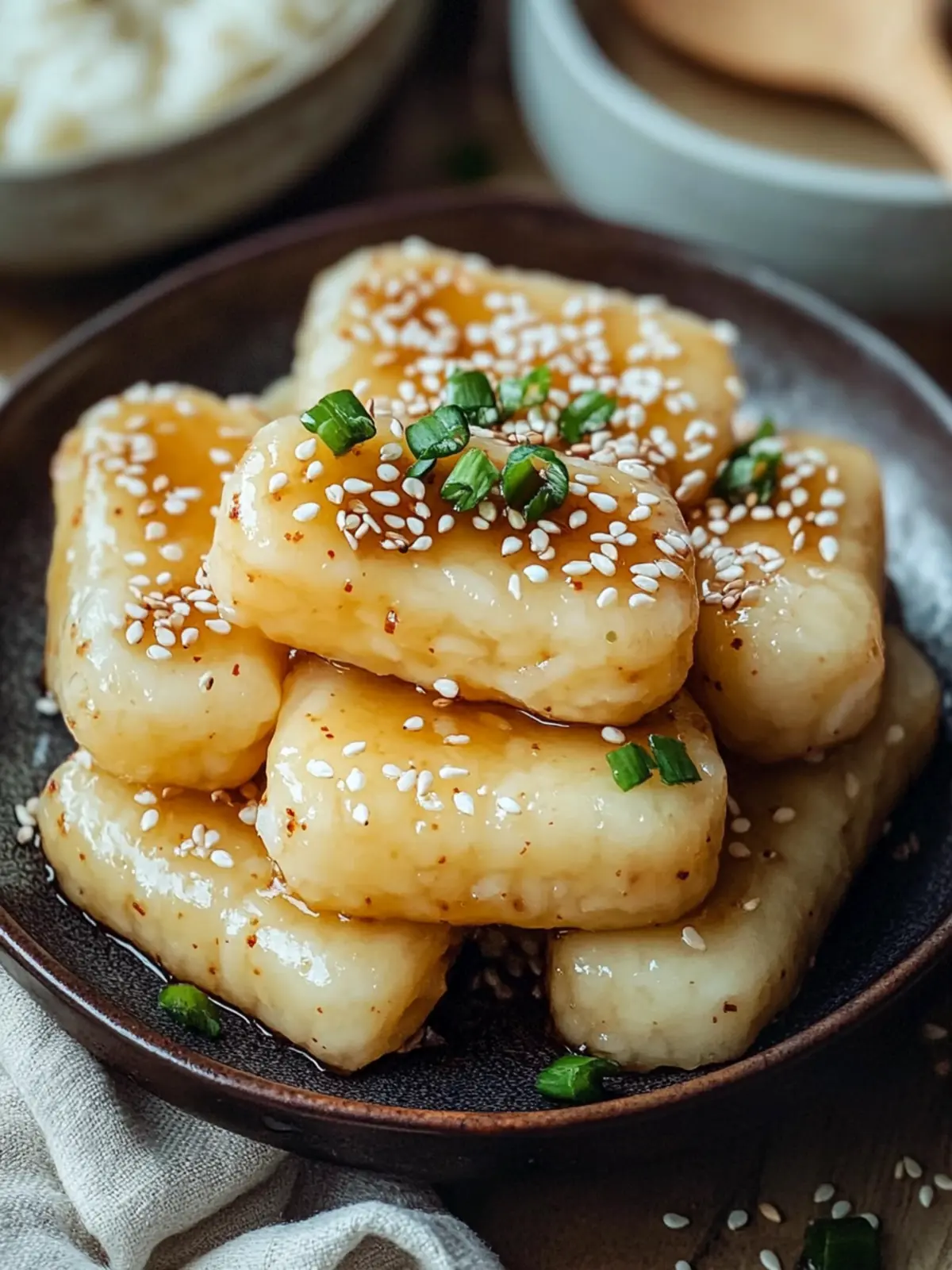 Sweet Soy Butter Korean Rice Cakes in 15 Minutes - Pure Joy 5 Sweet Soy Butter Korean Rice Cakes