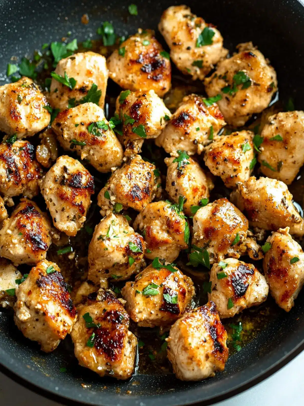 15-Minute Garlic Butter Chicken Bites: Simple, Savory Perfection 5 15-Minute Garlic Butter Chicken Bites