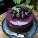 Indulge in Blackberry Velvet Gothic Cake: A Decadent Delight 11 Blackberry Velvet Gothic Cake