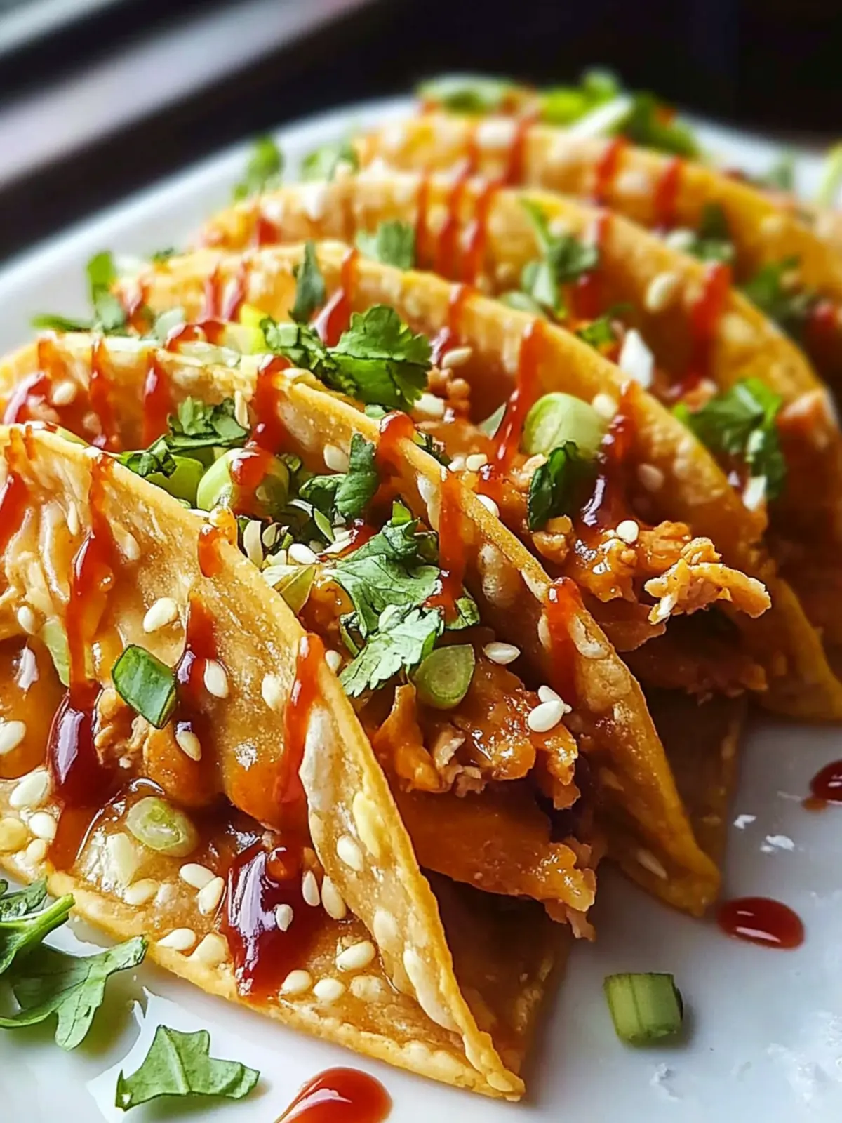 Crispy Chicken Wonton Tacos: Your New Favorite 30-Minute Snack 2 Crispy Chicken Wonton Tacos