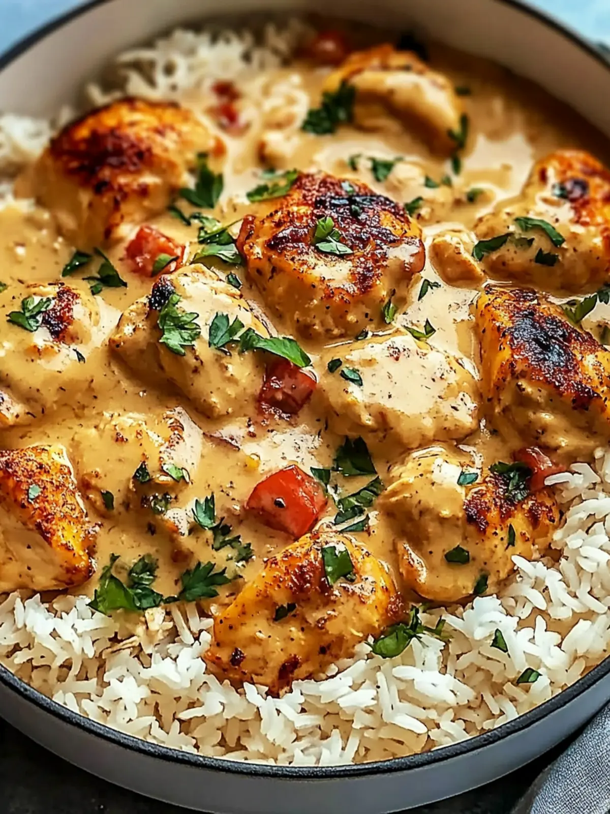 Irresistible Best Smothered Chicken and Rice for Cozy Nights 2 Irresistible Best Smothered Chicken and Rice Recipe