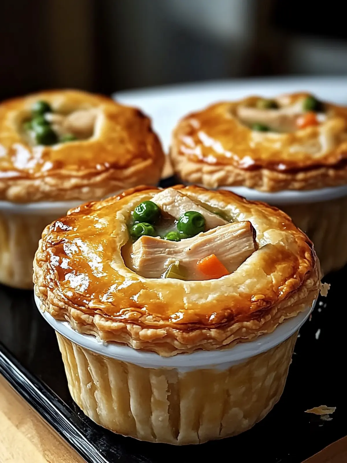 Delicious Irresistible Mini Chicken Pot Pies for Cozy Nights 5 Irresistible Mini Chicken Pot Pies