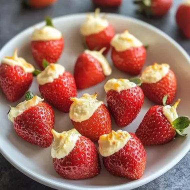 Deviled Strawberries: Easy Cheesecake Bites That Wow! 9 Deviled Strawberries