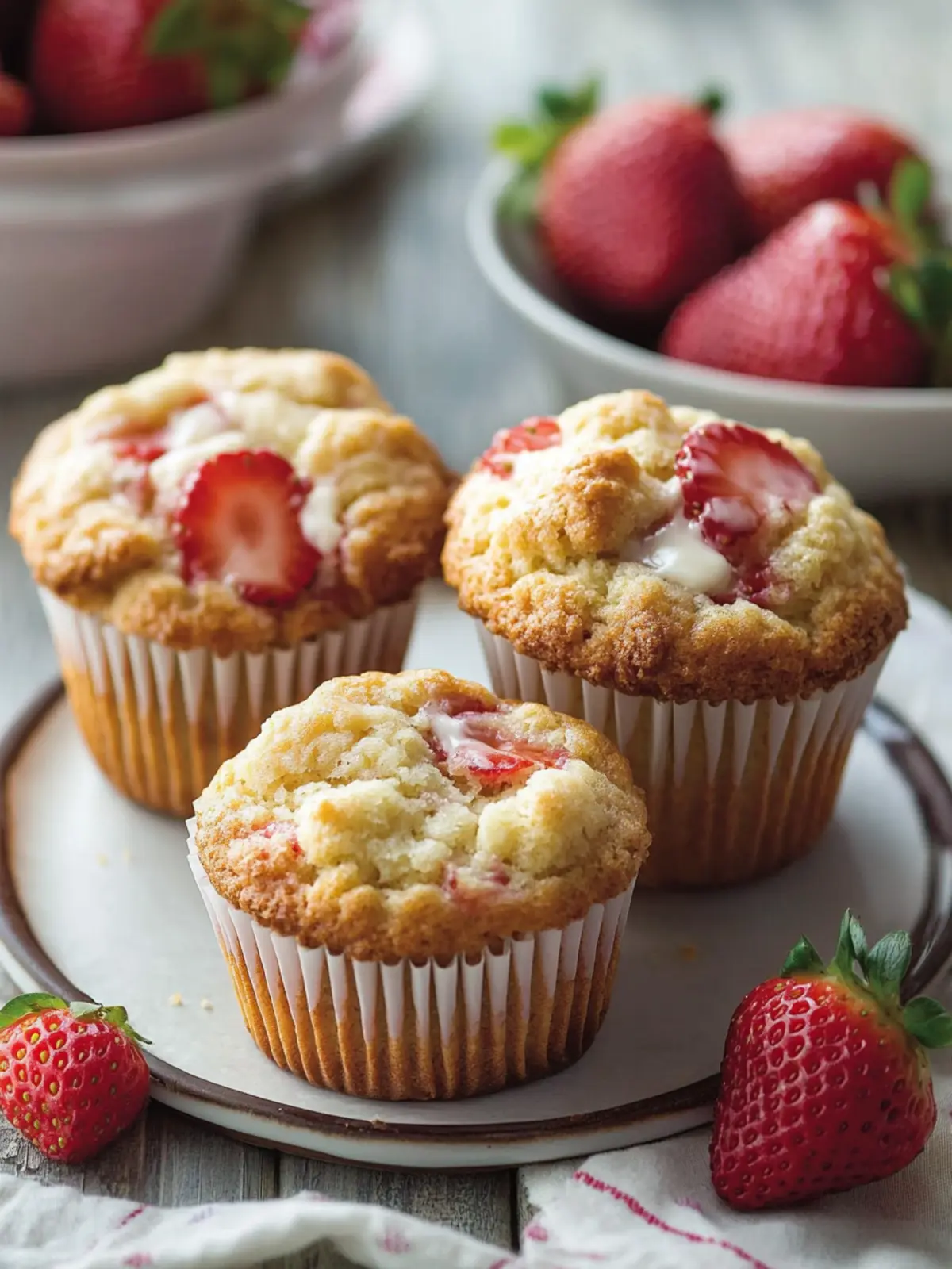 Strawberry Cream Cheese Muffins: Sweet, Creamy Bliss Awaits 5 Strawberry Cream Cheese Muffins: A Perfect Blend of Sweet and Creamy