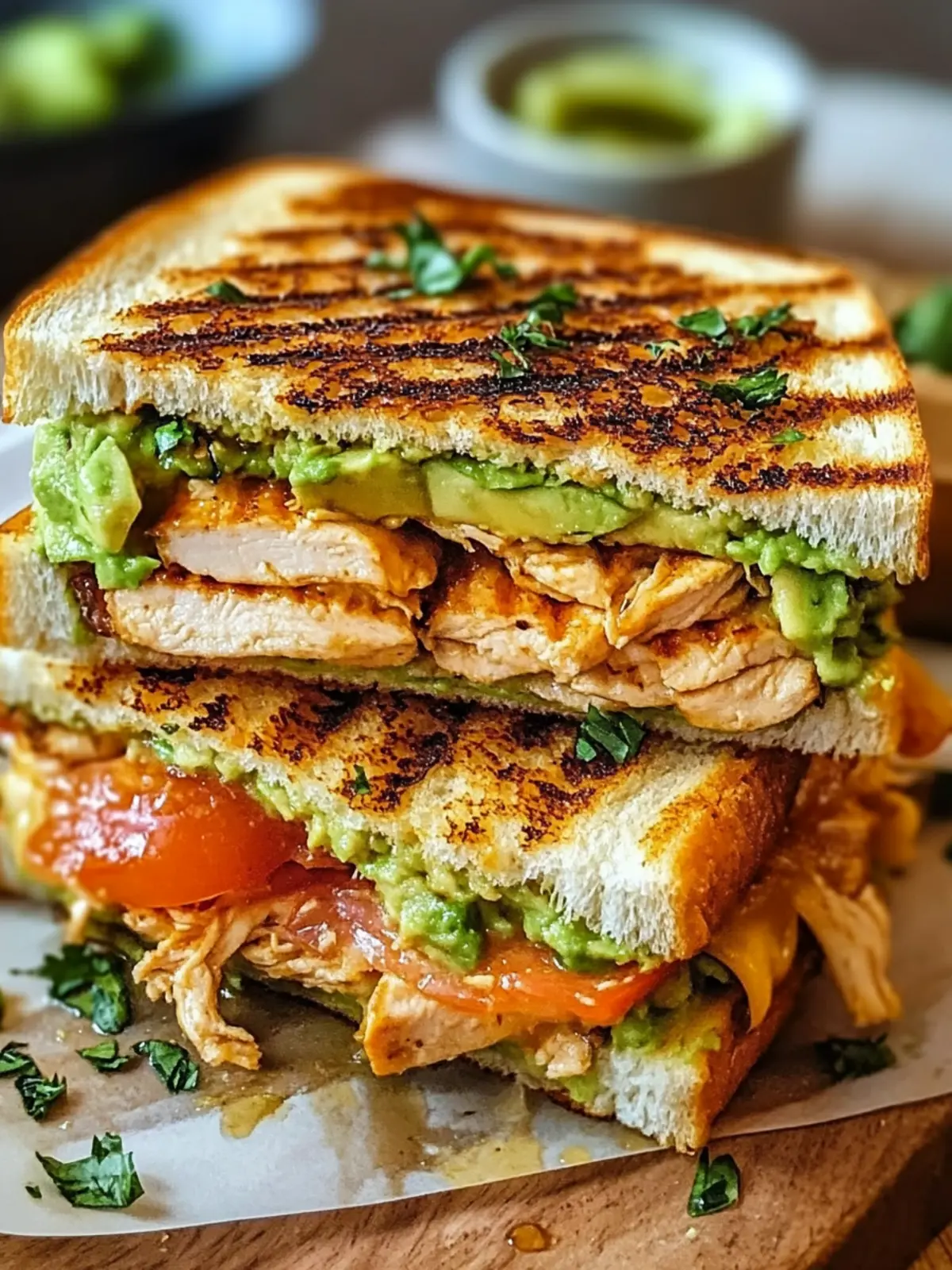 Mouthwatering Chicken Avocado Melt Sandwich for Quick Lunch Bliss 3 Chicken Avocado Melt Sandwich