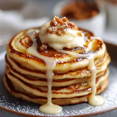 Irresistible Cinnamon Roll Pancakes for Weekend Brunch Happiness 10 Cinnamon Roll Pancakes