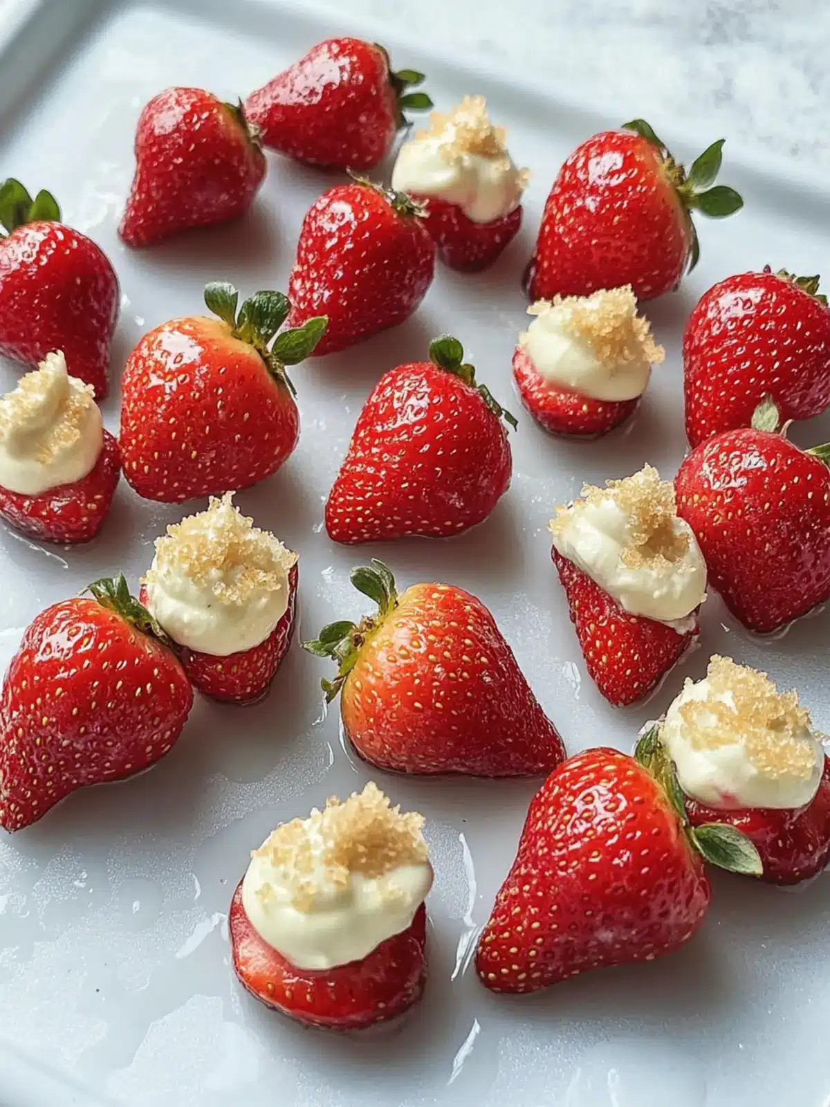 Deviled Strawberries: Easy Cheesecake Bites That Wow! 4 Deviled Strawberries