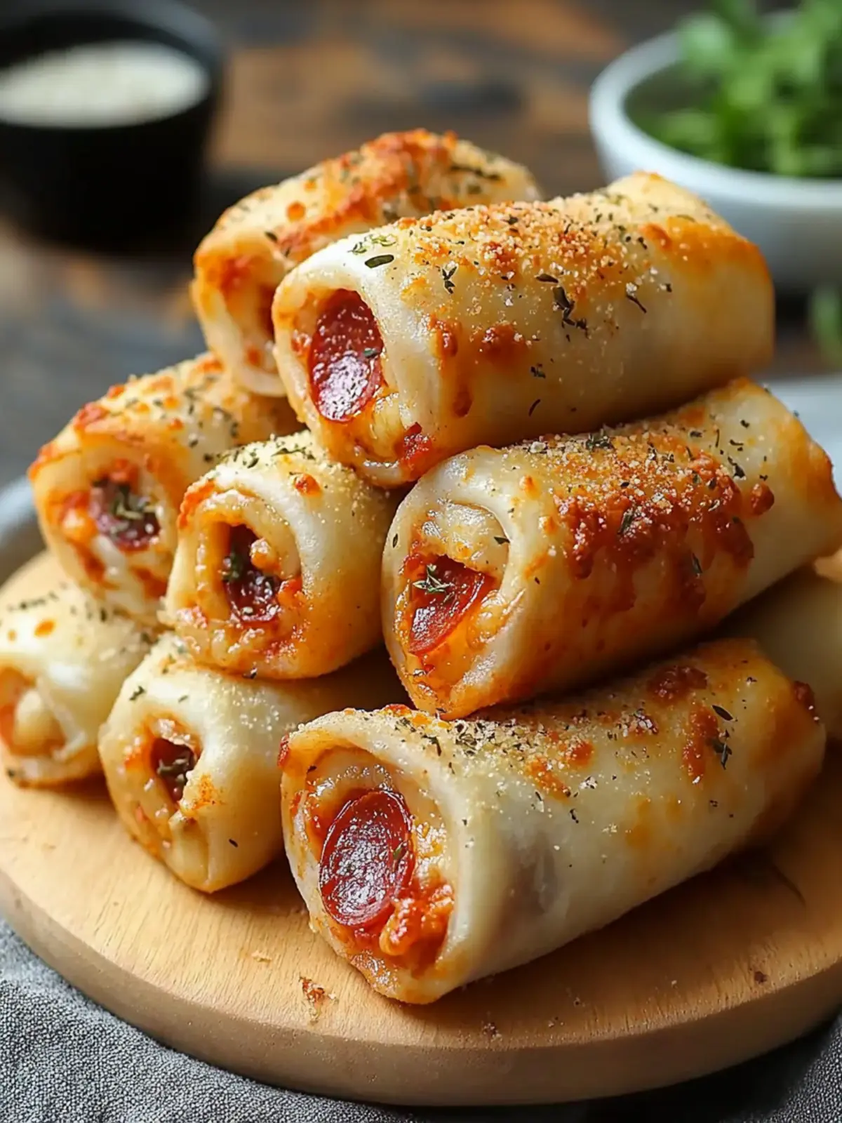 Irresistible High Protein Pepperoni Pizza Rolls You’ll Crave 4 Irresistible High Protein Pepperoni Pizza Rolls