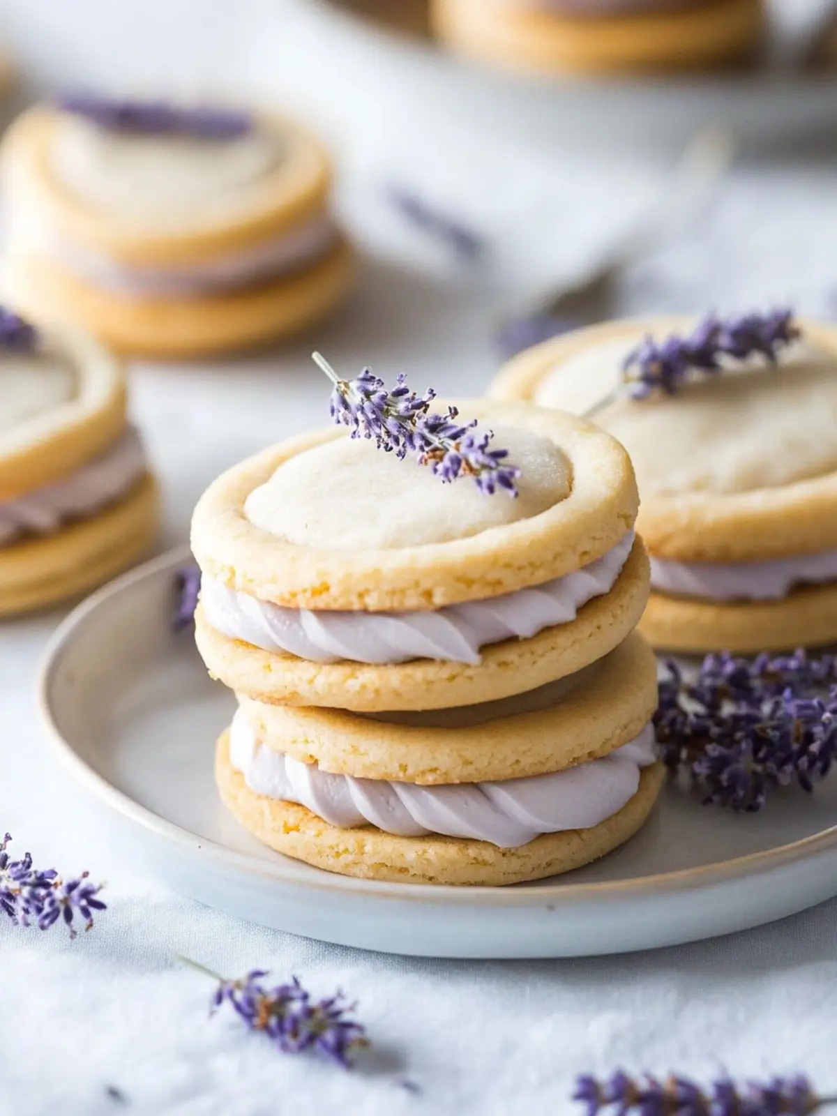 Lemon Lavender Sandwich Cookies Recipe for Spring Bliss 2 emon Lavender Sandwich Cookies Recipe