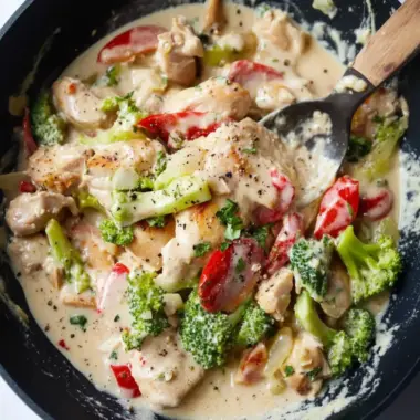 Creamy Keto Chicken and Vegetables for a Quick Dinner Delight 10 Creamy Keto Chicken and Vegetables