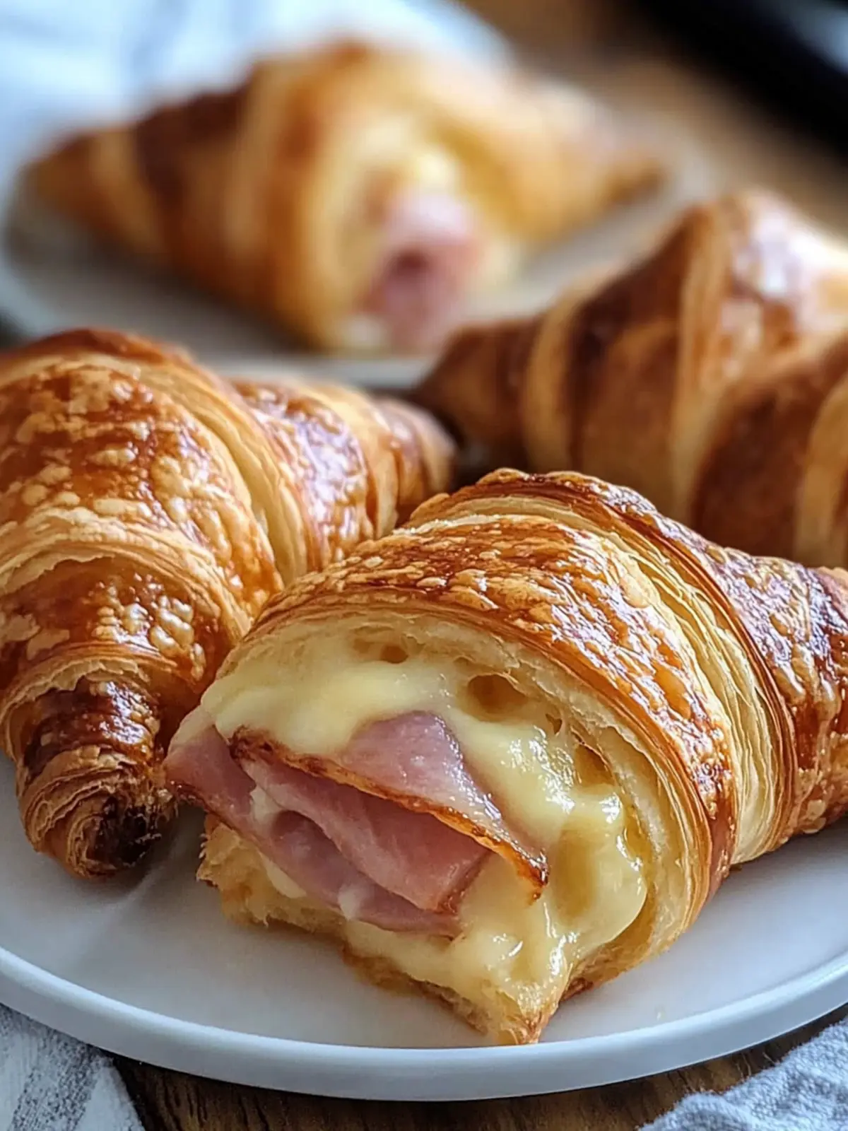 30-Minute Hearty Baked Ham and Cheese Croissants Recipe Delight 5 30-Minute Hearty Baked Ham and Cheese Croissants Recipe