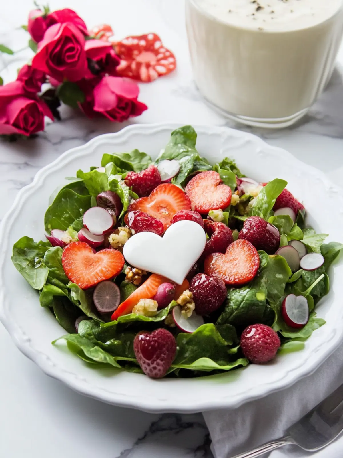 Easy Valentine’s Day Salad That’s Perfect for Two Lovers 2 Valentine’s Day Salad That’s Perfect for Two