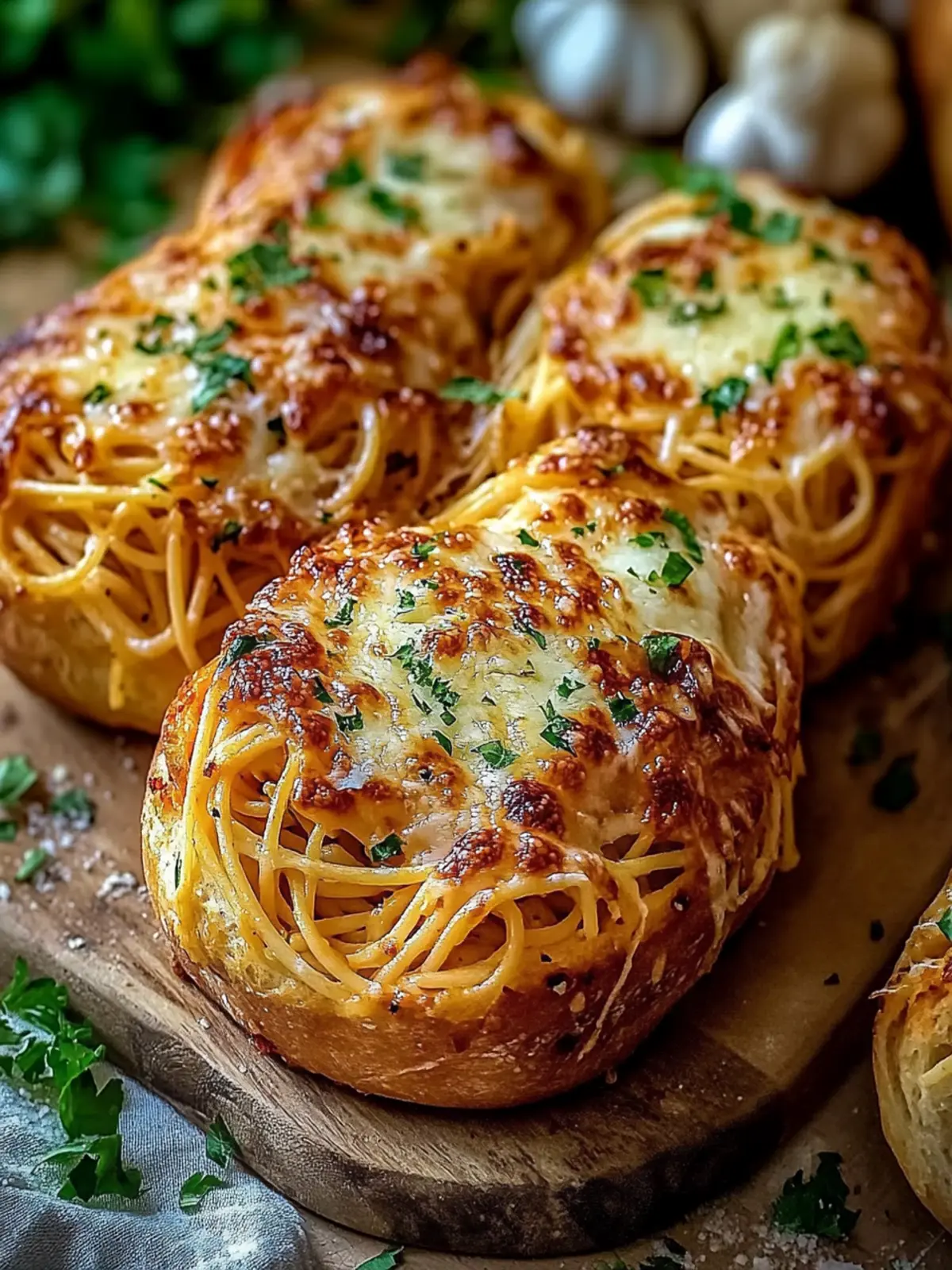 Spaghetti Garlic Bread: Comfort Food You Can't Resist 3 Spaghetti Garlic Bread