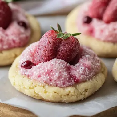 Strawberry Kiss Cookies: Quick Treats That Melt Hearts 9 Strawberry Kiss Cookies