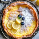 Lemony Dutch Baby Pancake with Lemon Curd for Joyful Mornings 5 Lemony Dutch Baby Pancake with Lemon Curd