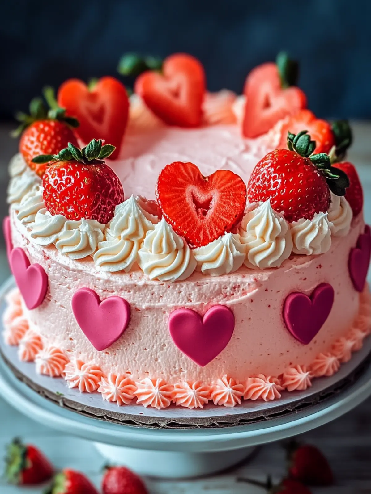 Sweeten Your Day with Strawberry Valentine Cake Magic 3 Strawberry Valentine Cake