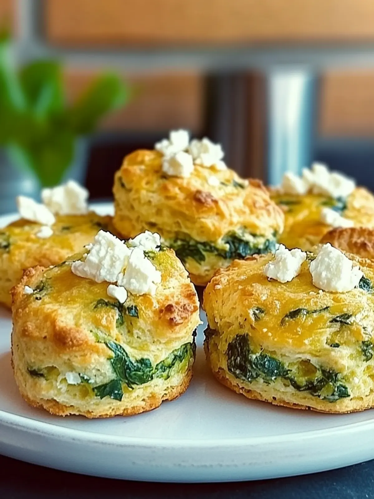 Spinach and Feta High-Protein Breakfast Biscuits You’ll Adore 3 Spinach and Feta High-Protein Breakfast Biscuits You’ll Love