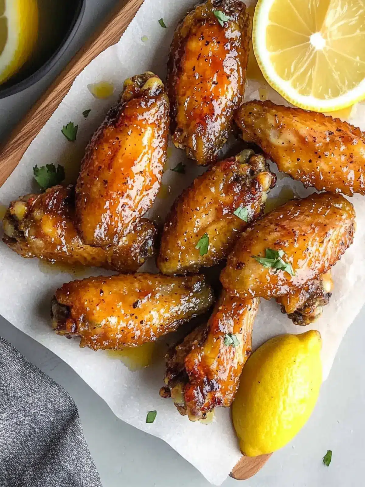 Honey Lemon Pepper Wings: Crispy Perfection for Game Day 5 Honey Lemon Pepper Wings
