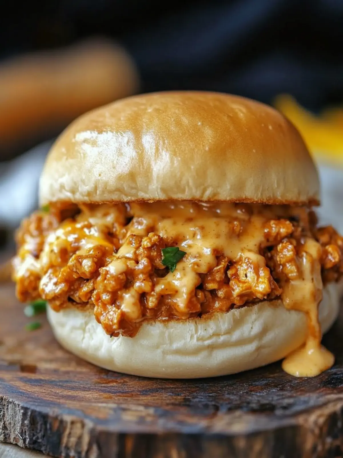 Cajun Chicken Sloppy Joes with Creamy Cheese Sauce Bliss 3 Cajun Chicken Sloppy Joes with Creamy Cheese Sauce