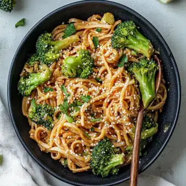 Crispy Broccoli Sweet and Spicy Sesame Tahini Noodles Bliss 9 Crispy Broccoli Sweet and Spicy Sesame Tahini Noodles