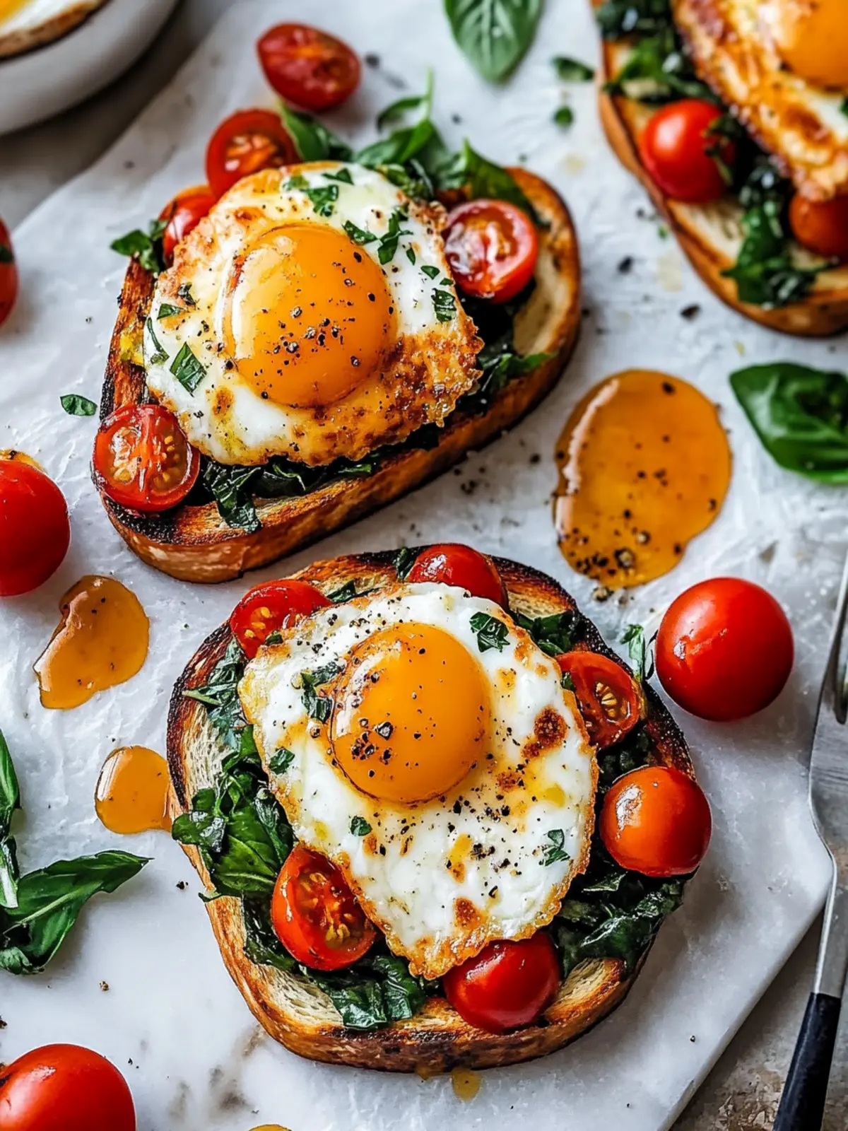 Mediterranean Breakfast Toast with Spicy Halloumi Surprise 3 Mediterranean Breakfast Toast with Spicy Halloumi Delight