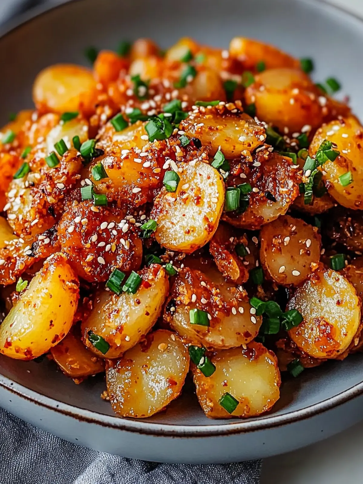 Crispy Korean Potato Dish: A Flavorful Twist on Tradition 3 Crispy Korean Potato Dish
