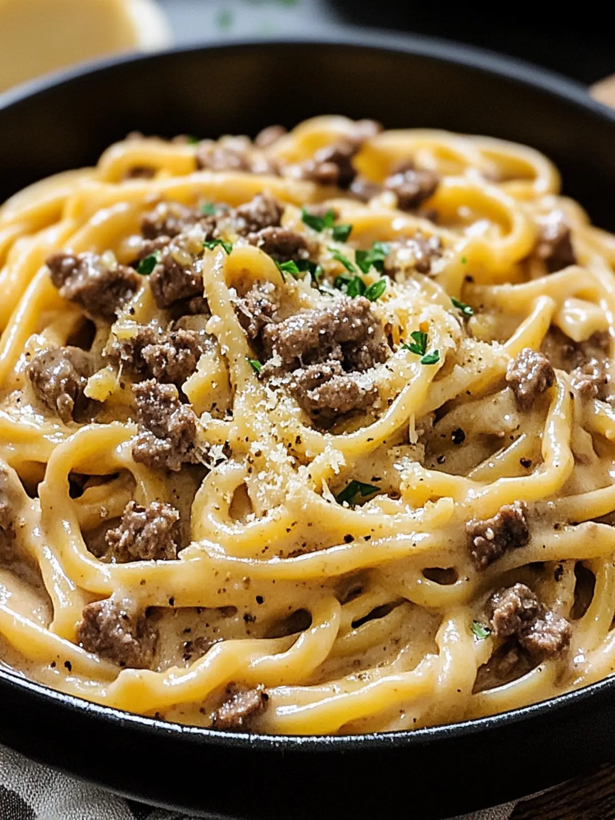 One-Pot Creamy Beef and Garlic Butter Pasta for Ultimate Comfort 4 One-Pot Creamy Beef and Garlic Butter Pasta