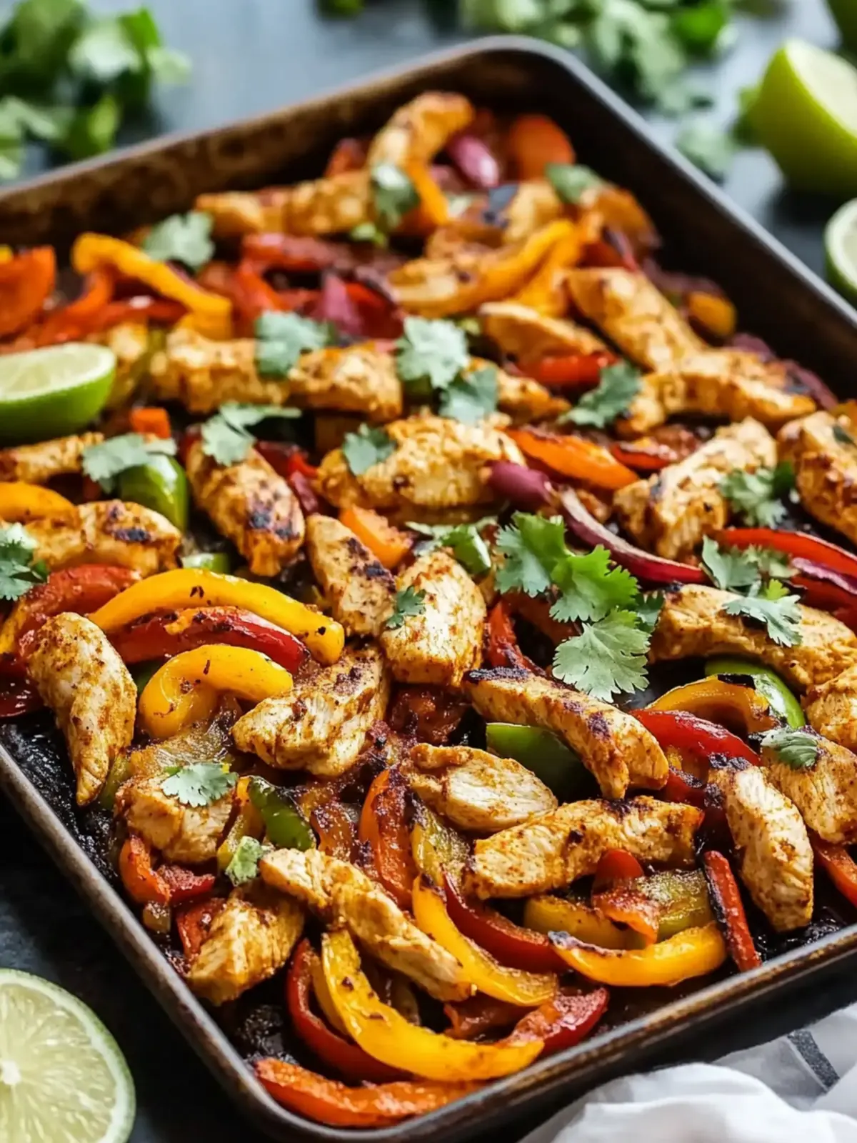 Easy Sheet Pan Chicken Fajitas Ready in 30 Minutes for Busy Nights 4 Easy Sheet Pan Chicken Fajitas (Ready in 30 Minutes!)