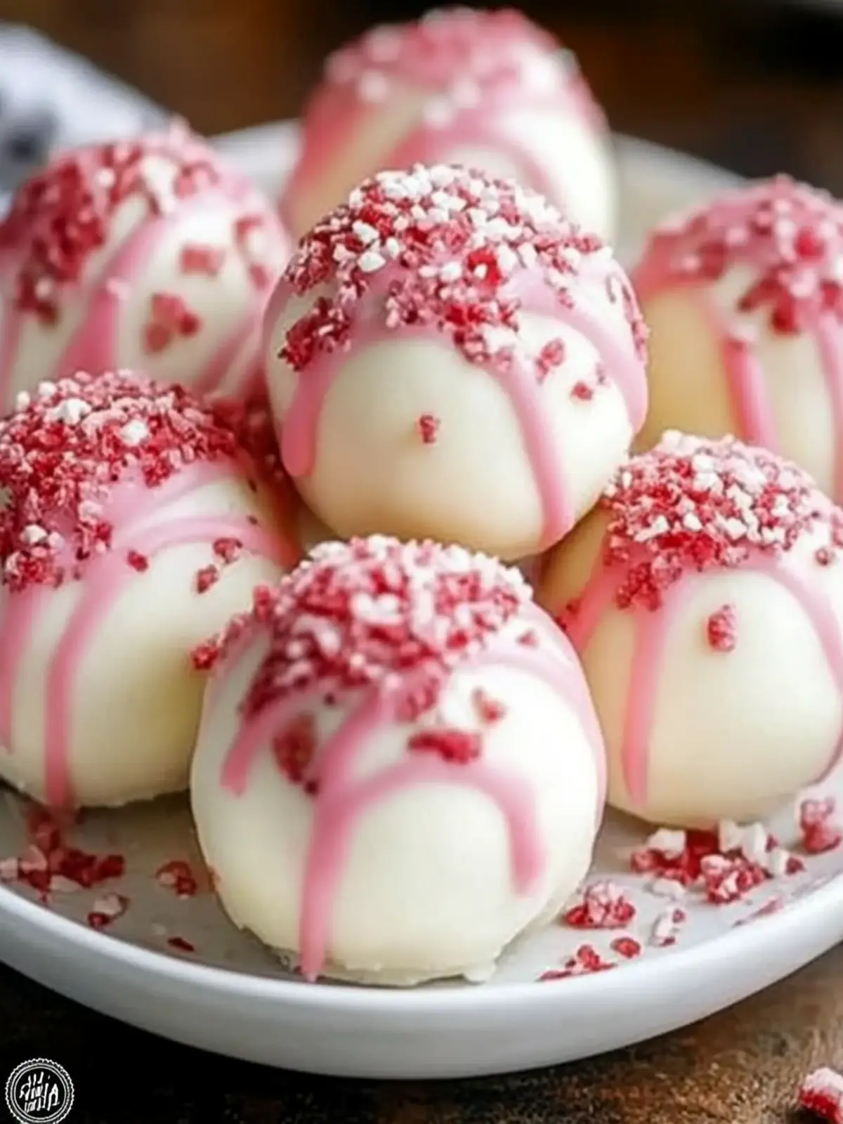 Delicious No-Bake Strawberry Cheesecake Truffle Balls Recipe 2 Strawberry Cheesecake Truffle Balls