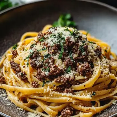 Creamy Parmesan Beef Linguine with Garlic Butter Sauce Bliss 10 Creamy Parmesan Beef Linguine with Garlic Butter Sauce