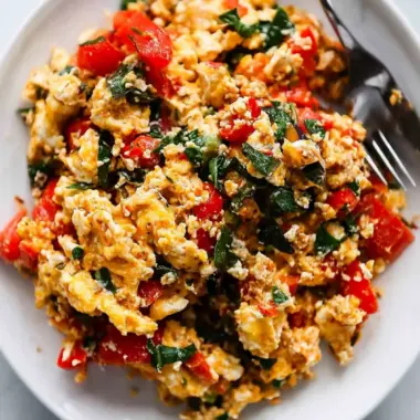 Savory Mediterranean Breakfast Scramble in Just 10 Minutes 9 Mediterranean Breakfast Scramble