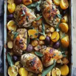 Savory Chicken & Sage Traybake: Effortless One-Pan Delight 13 Chicken & Sage Traybake